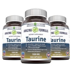 AMAZING NUTRITION 牛磺酸膠囊 1000mg, 3個, 100 件