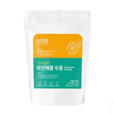 룩아워티 파인애플 우롱, 3g, 1박스, 20개입