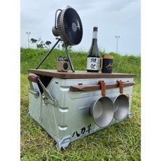 Snow Peak UG055 UG025 收納置物箱專用置物側桿 實木把手 八刀草 雪峰, 1個, UG025/055通用把手(2支),黑色