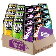 제로탄산세트 A 탐스제로{사과4+파인애플4}+웰치제로{오렌지4+포도4+샤인머스켓4}+메세지카드, 1박스, 355ml