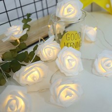 40구 LED 장미 가 전구 줄조명, 빠른배송