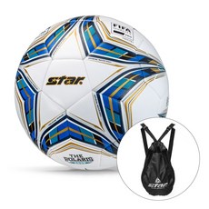 스타 더 폴라리스 5000 FIFA 공인구 축구공 + 볼 1입 가방 세트, 1개, SB115FTB