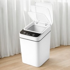HaruNote 스마트 자동센서 슬림 12L_휴지통, 화이트