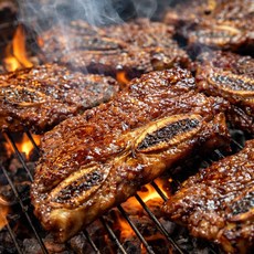 양념소갈비 양념LA갈비 부산식8mm양념소갈비, 1개, 1kg