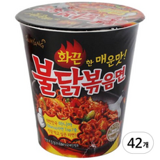 불닭볶음면 소컵 70g, 42개