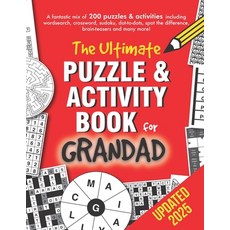 (영문도서)The Ultimate Activity & Puzzle Book for Grandad Paperback, Createspace Independent Pub..., English, 9781540868909
