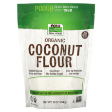 나우푸드 Organic Coconut Flour 코코넛 가루 454g, 1개