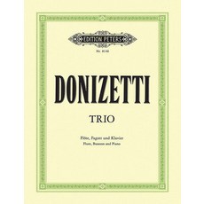 (영문도서) Trio in F for Flute Bassoon and Piano: Set of Parts Paperback, Alfred Music, English, 9790014061258