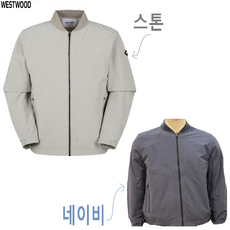 5층 웨스트우드 WESTWOOD 맨 봄버 방풍자켓 (남자 봄가을 간절기 바람막이) WO1MCJW215