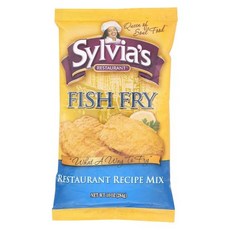실비아스 믹스 프라이 피시 Sylvia's Fish Fry Mix 10oz Bag, 1개