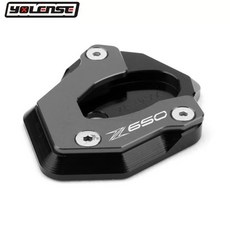 11 23 사이드 Z1000SX 100 플레이트 알루미늄 지지대 NINJA 21 킥스탠드, 1, A. Z650 회색