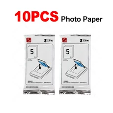 10/20/40/60pcs Zink 스티커 용지 HPRT MT53 Z1 사진 컬러 프린터 기계 Adhecive 인화지 2x3 인치, 01 빠른  Mainland, 01 P Paper-10PCS
