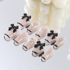 애미림 인조손톱 젤 네일팁 은은한은빛 고광택 수제네일팁, 1개, S