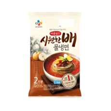 (냉장)[CJ제일제당]시원한배물냉면2인, 970g, 1개