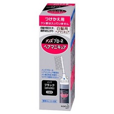 Biore 蜜妮 男士Broner染髮護髮劑 黑色 補充裝, 1個