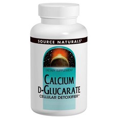 SOURCE NATURALS D-葡萄糖酸鈣補給錠 500mg, 1個, 120 件