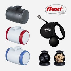 플렉시(flexi) 멀티박스 배변통 사료통, 블랙, 1개