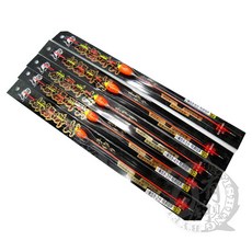 SAN BOKU 小番茄浮標 烏鰡 1-6分 淺橙色/橘紅色標尾, 1個, 5 (6系列/8系列 顏色隨機出貨)