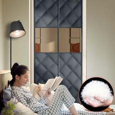 자석형 난방 커튼 겨울 우풍 외풍 냉기차단 패딩 방풍문