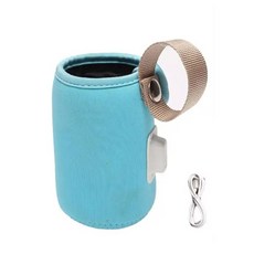 자동차 장착 이중 병 우유 가방 USB 물 온열 장치 여행 유모차 절연 수유 히터, [01] 220V, 1개