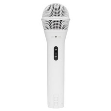[포르르] 샘슨 2U 핸드헬드 다이내믹 USB 마이크 녹음 및 팟캐스트 팩(화이트), 샘슨 Samson Q2U USB 및 XLR 휴대용 다이, 1개