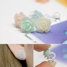 매드킨 [PN-182] 살튀방지 봄장미 피어싱