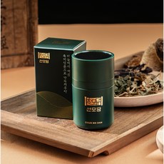 천모담 어성초 두피케어 흑채 헤어 쿠션 퍼프 새치 커버 염색 정수리 남성 여성, 1개, 다크브라운