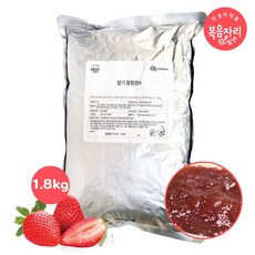 복음자리 딸기필링잼 A 국내산 딸기 대용량 과일청 리플잼, 1.8kg, 1개