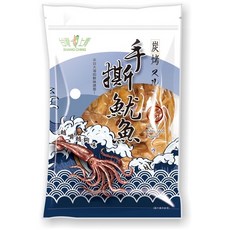 台灣上青 炭烤手撕魷魚, 100g, 1個