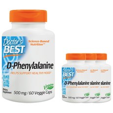 Doctor's BEST D-苯丙氨酸膠囊 500ml, 4個, 60顆