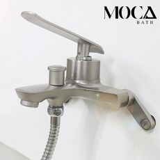 드바즈 600 욕실 수전, 1개, 니켈