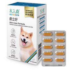 木入森 MORESON 犬寶 膚立好, 1個, 皮膚/毛髮健康, 30顆