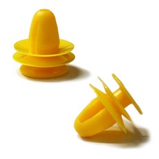 자동차 DIY 용품 부품 자동차핀 우찌핀 / 우쯔키 노랑(신형), 1개