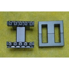 트랜스 보빈+코아 (﻿EE2525H10PIN) Base + Core (Transformer 개발용 자재), 1개