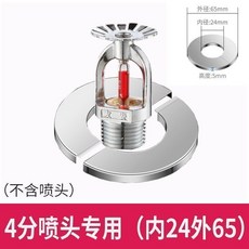 不銹鋼噴淋頭裝飾蓋, 1個, 4分