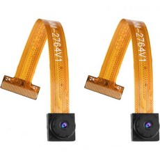 2개 세트 OV3660 카메라 아이드핀 모듈 68도 렌즈 3메가픽셀 센서 I2C 지원 JPEG RGB YUV ESP32 마이크로컨트롤러용 STM32 싱글보드 컴퓨터, 2개 세트 OV3660 카메라 아이드핀 모듈 68도 렌