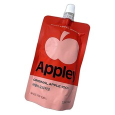 국내산 100% 저온압착 사과즙 HACCP 인증 무가당 프리미엄 120ml 30포 1개, 30개