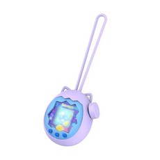 FJIASTB Case for Tamagotchi Paradise Kids-Friendly Soft Silicone Shockproof Cover with Lanyard (P, 퍼플, 퍼플