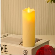 랄잇 LED 캔들 5.5X15 2P 촛불등 전기초