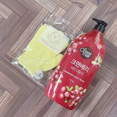 (사은품) 샤워메이트 네추럴 크랜베리향 바디워시 1.2kg 대용량 사은품 샤워글러브증정, 단일옵션, 1개