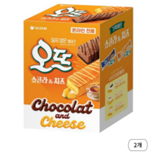 오리온 오뜨 쇼콜라 앤 치즈 기획 세트, 쇼콜라 6p x 2 + 치즈 6p x 2, 2세트