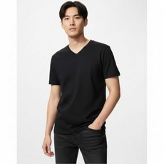 유니클로 남녀공용 가벼운 통풍 시원한 브이넥 티셔츠 no.1772210