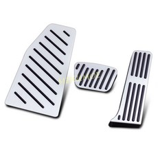 발 받침대 Lexus NX250 NX350h NX450h Toyota RAV4 Venza 용 데드 가스 브레이크 가속 페달 패드 커버 세트