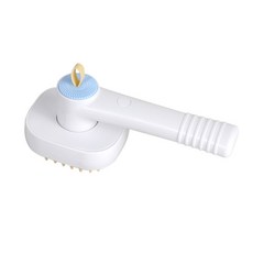 寵物除毛梳 貓狗通用 噴霧按摩清潔, 藍色, 1個