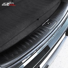 카비니 호환 GV80 페이스리프트 차량 용품 문콕 방지 도어커버 트렁크 보호 몰딩 랩핑, 카본