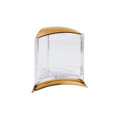 ISTA-伊士達 摩登造型鬥魚盒 - 新潮精緻可層疊, 黃色, 1個