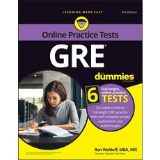 GRE for Dummies with Online Practice Tests Paperback