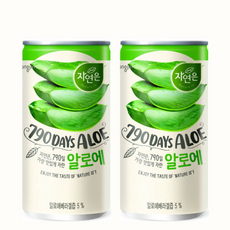 자연은 알로에 캔음료, 180ml, 1개