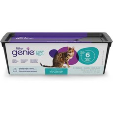 풉백 배변봉투 리터지니 이지롤 연속 리필백 (1팩) | 냄새방지 기술 다층 24포 포함, 1개