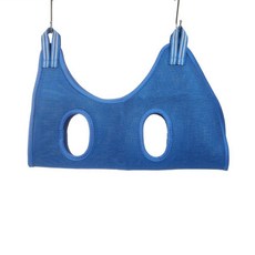 【阿明先森】寵物吊床 貓咪吊床 狗狗吊床 寵物美容剪指甲 中小型犬適用, 1個, 大款-晴天藍, 晴天藍